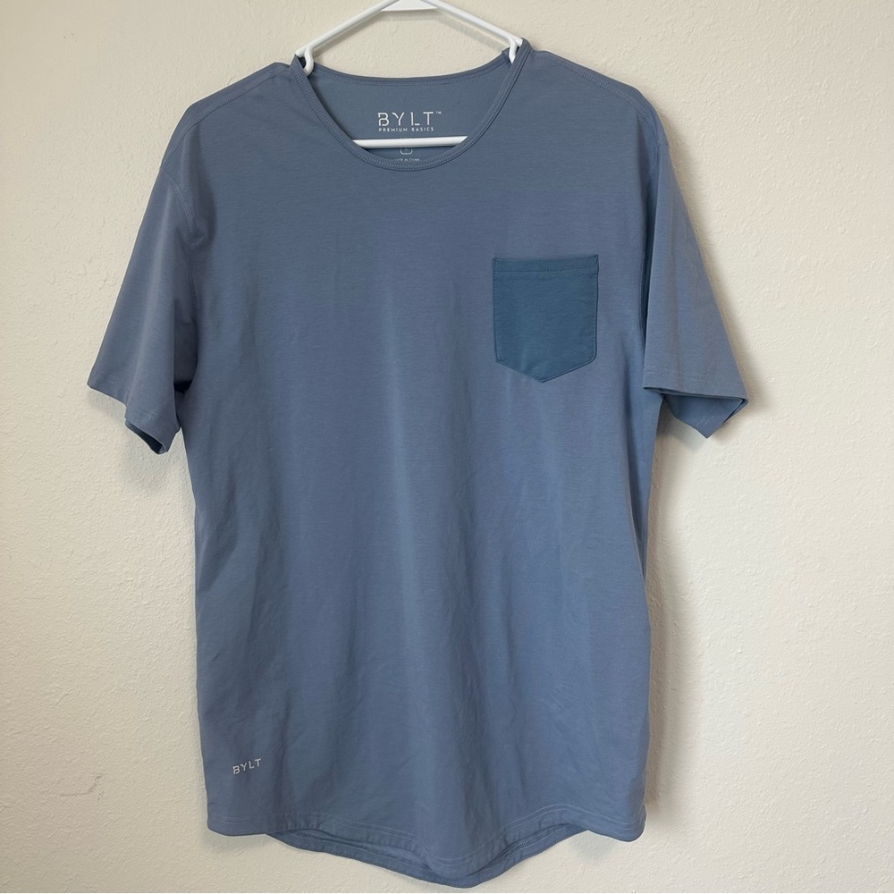 Men's Blue Bylt Basics T-Shirt (LG)